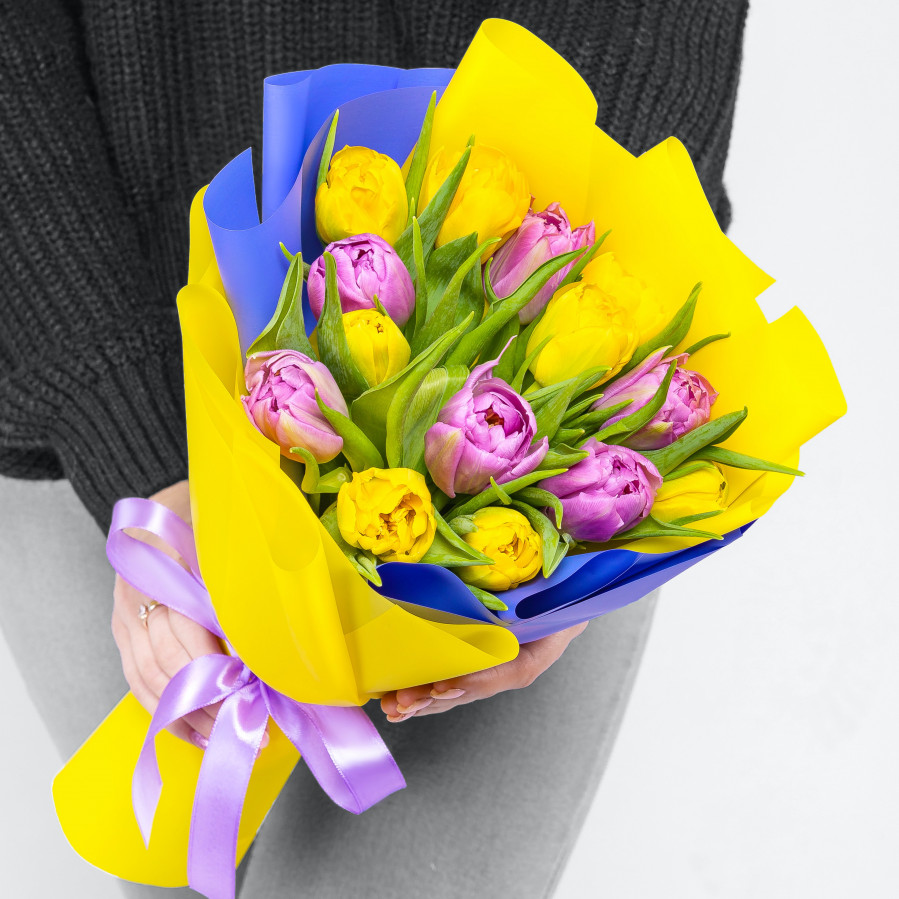 Пионовидные Тюльпаны микс